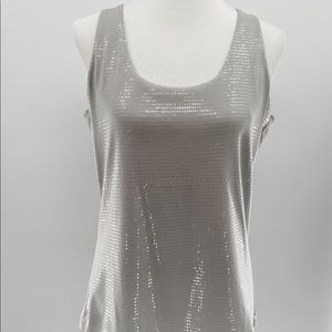 Outback Red Sequined Tank Top, L